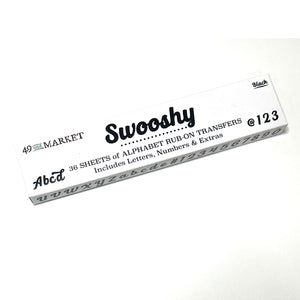 49 & Market Swooshy Rub Ons (ARO-29185)