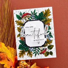 Load image into Gallery viewer, Spellbinders Paper Arts BetterPress Letterpress Press Plates Autumn Thanks Frame (BP-083)
