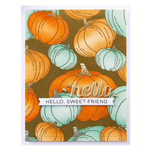 Spellbinders BetterPress Society September 2024 Pumpkins (BPS-007)