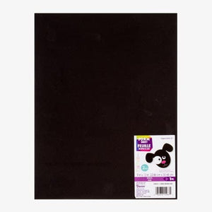 Darice Foam Sheet Black 3MM 9x12 (1189-27)