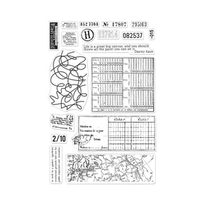 Hero Arts PolyClear Stamp Set Vintage Map and Ledger (CM739)