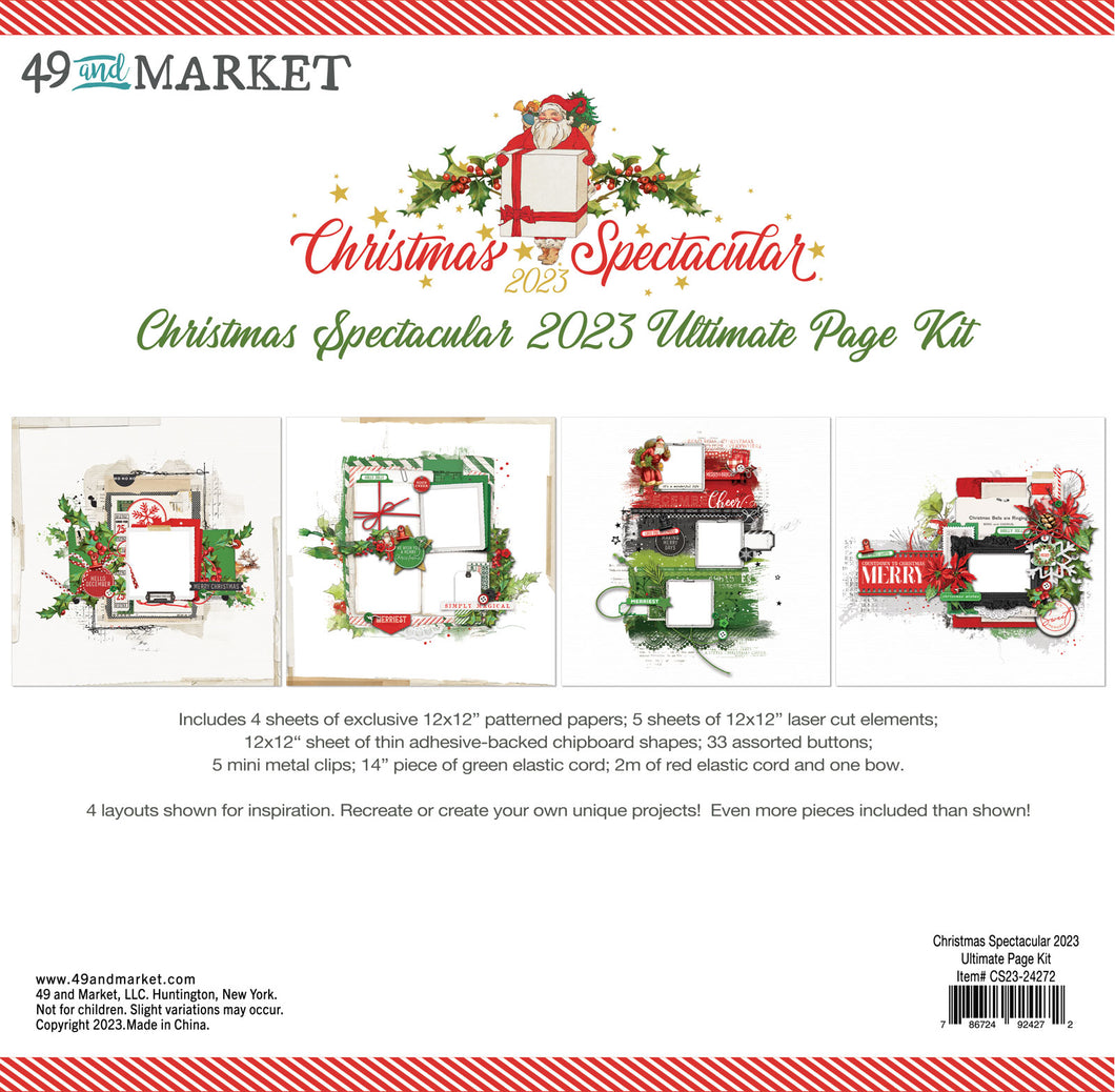 49 and Market Christmas Spectacular Collection Ultimate Page Kit (CS23-24272)