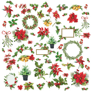 49 and Market Christmas Spectacular Collection Greenery Laser Cut Elements (CS23-24326)