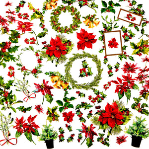 49 and Market Christmas Spectacular Collection Greenery Laser Cut Elements (CS23-24326)