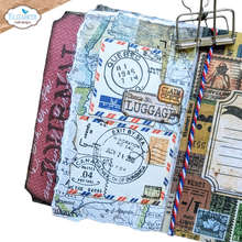 Load image into Gallery viewer, PRE-ORDER Elizabeth Craft Designs Remember Moments Collection Stamp Set Passport Stamps (CS363)
