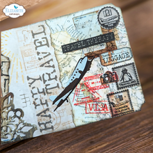 Load image into Gallery viewer, PRE-ORDER Elizabeth Craft Designs Remember Moments Collection Stamp Set Passport Stamps (CS363)
