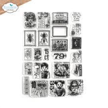 Load image into Gallery viewer, Elizabeth Craft Designs La Dolce Vita Collection Postage Stamps 1 Stamp Set (CS372)
