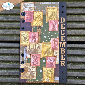 Elizabeth Craft Designs Winter Bliss Collection Vertical Months Die set (2190)