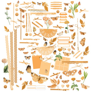 49 and Market Color Swatch Peach Laser Cut Elements (CSP-24951)