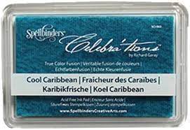 Spellbinders Celebrations Ink Pad Cool Caribbean (SCI-003)