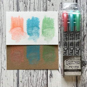 Tim Holtz Distress Holiday Pearl Crayon Set #6 (TSCK84396)