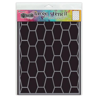 Dylusions Large Stencil Coffins (DYS85027)