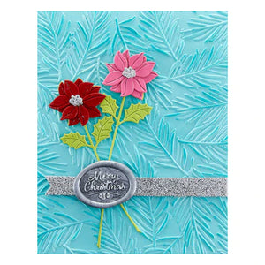 Spellbinders Paper Arts 3D Embossing Folder Evergreen (E3D-061)