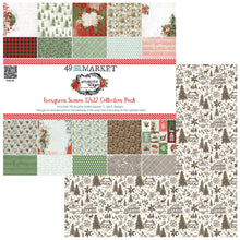 Load image into Gallery viewer, Pre-Order 49 and Market Evergreen Season Collection 12x12 Collection Pack
