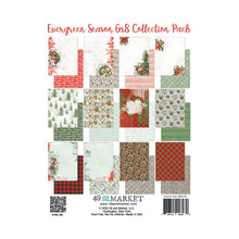 Load image into Gallery viewer, PRE-ORDER 49 and Market Evergreen Season Collection 6x8 Paper Pack
