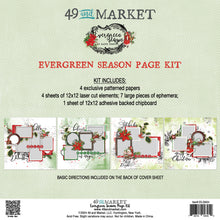 Load image into Gallery viewer, PRE-ORDER 49 and Market Evergreen Season Collection Page Kit
