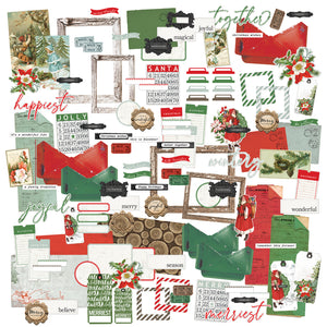 PRE-ORDER 49 and Market Evergreen Season Collection Ephemera Bits