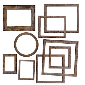 PRE-ORDER 49 and Market Evergreen Season Collection Chipboard Frames