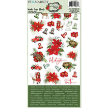 Load image into Gallery viewer, PRE-ORDER 49 and Market Evergreen Season Collection Washi Sheets
