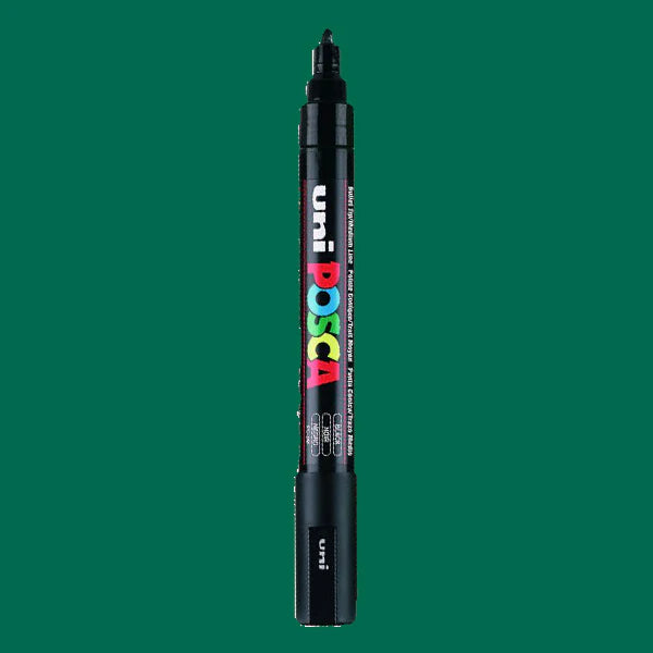 Posca Paint Marker 1.8-2.5mm Bullet Shaped English Green PC-5M