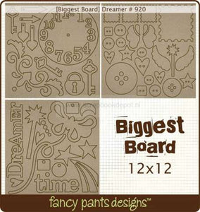 Fancy Pants Designs Biggest Chipboard Set Dreamer (920)