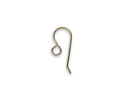 Vintag Natural Brass French Ear Wire (ER20)