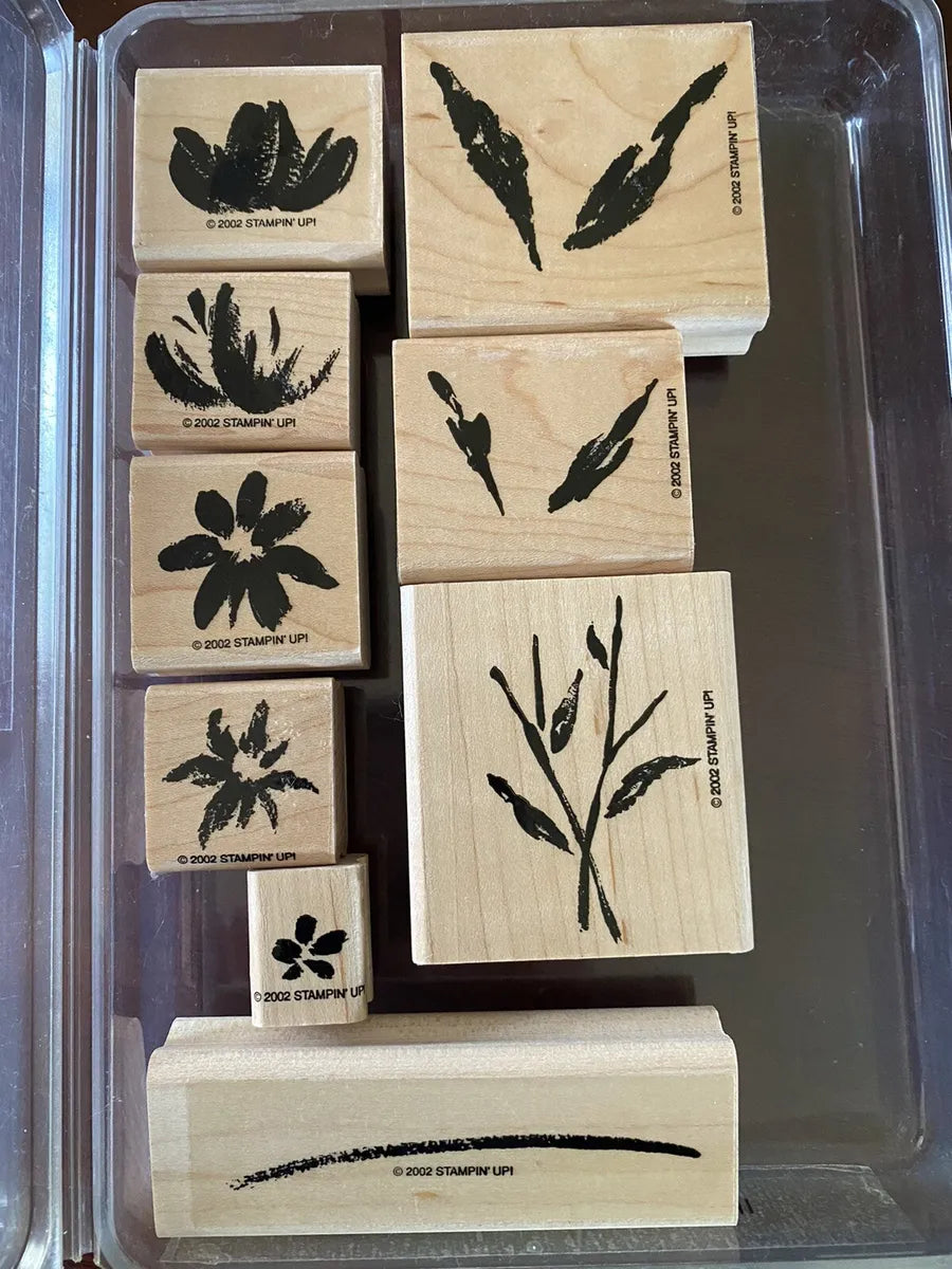 Stampin' Up Stamp Set Watercolor Garden II