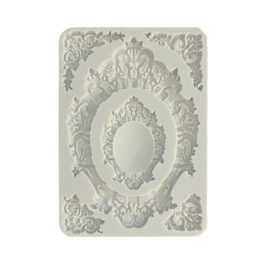 Stamperia Sir Vagabond Fantasy World Collection Frames Mould (KACMA520)