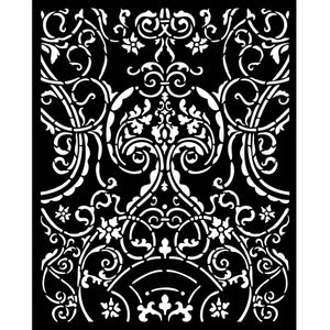 Stamperia Sir Vagabond in Fantasy World Collection Stencil Metal Decor (KSTD155)