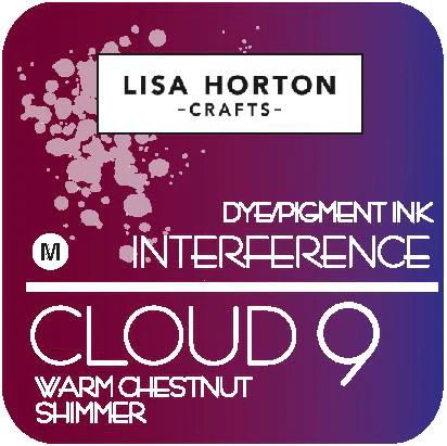 Lisa Horton Crafts Cloud 9 Interference Dye/Pigment Ink Warm Chestnut Shimmer