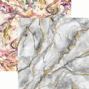 Reminisce Liquid Marble 12x12 Collection Kit (LIQ-200)