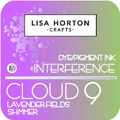 Lisa Horton Crafts Cloud 9 Interference Dye/Pigment Ink Lavender Fields Shimmer