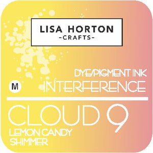 Lisa Horton Crafts Cloud 9 Interference Dye/Pigment Ink Lemon Candy Shimmer