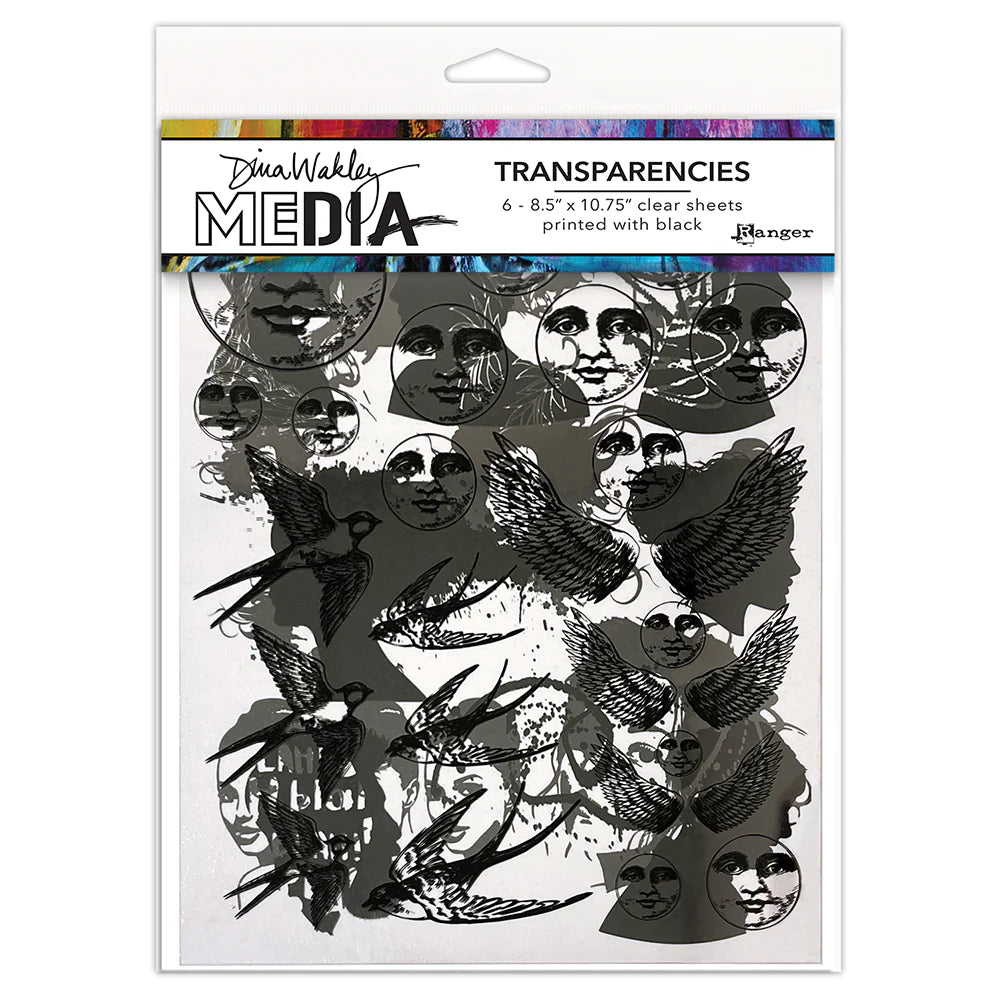 PRE-ORDER Dina Wakley Media Transparencies Focals Set 2 (MDA82828)