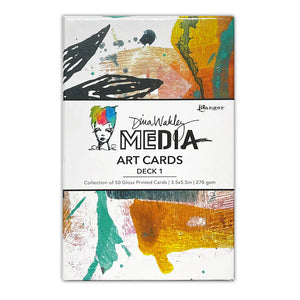 Dina Wakley Mixed Media Art Cards Deck 1 (MDA85621)