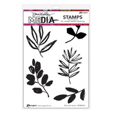 Load image into Gallery viewer, PRE-ORDER Dina Wakley MEdia Stamp Sticks with Leaves (MDR83252)
