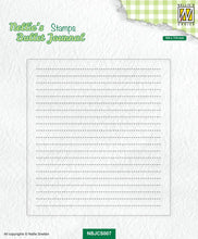 Load image into Gallery viewer, Nellie&#39;s Choice Bullet Journal Stamp Basic Notepage Layout (NBJCS007)
