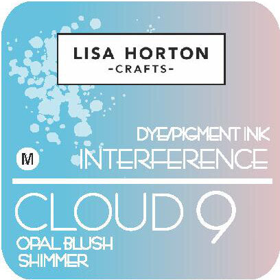 Lisa Horton Crafts Cloud 9 Interference Dye/Pigment Ink Opal Blush Shimmer