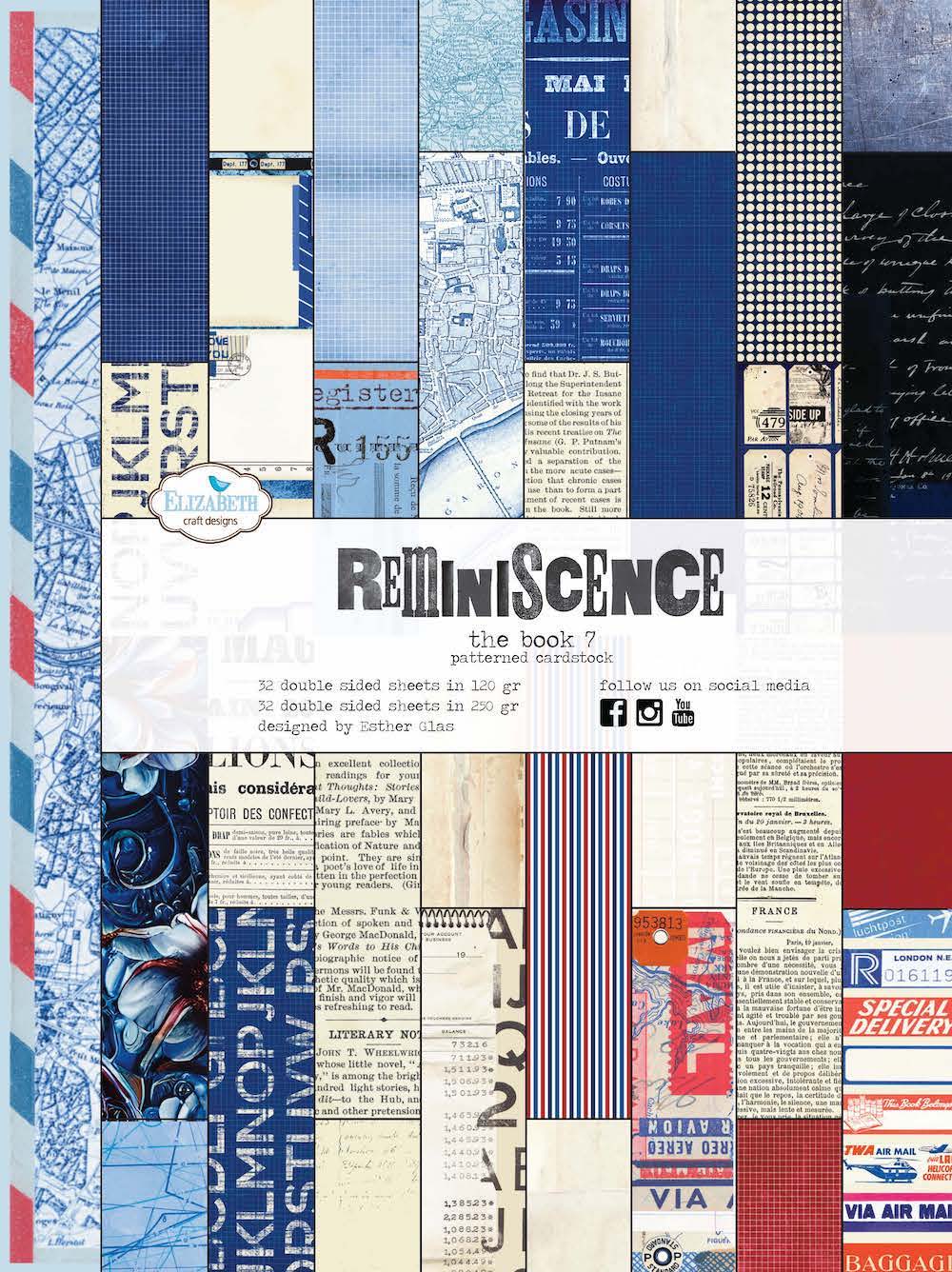 Elizabeth Craft Designs Reminiscence The Book #7 (PB07)