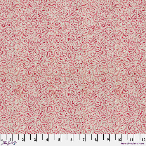 Tim Holtz Freespirit Fabric Red Tiny Print (PWTH228.RED)