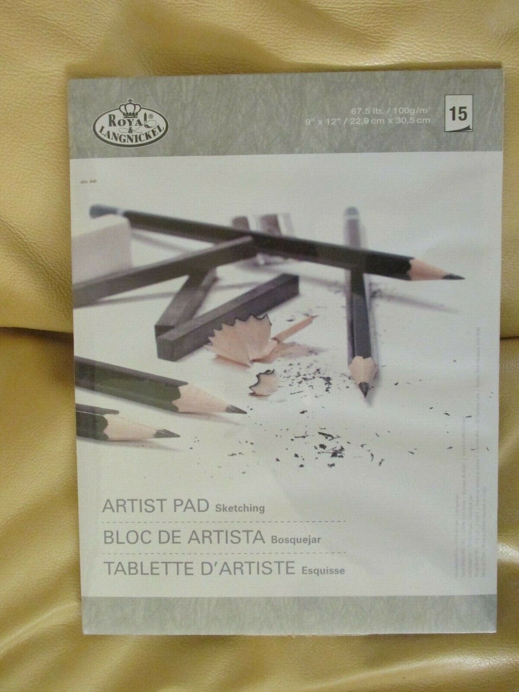 Royal & Langnickel Essentials Sketching Artist Pad 15 Sheets