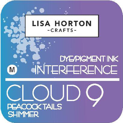 Lisa Horton Crafts Cloud 9 Interference Dye/Pigment Ink Peacock Tails Shimmer