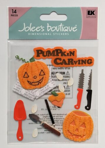 Jolee's Boutique Sticker Collage Pumpkin Carving