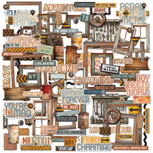 Load image into Gallery viewer, 49 &amp; Market Rust and Revs Die Cut elements (RAR-29123)
