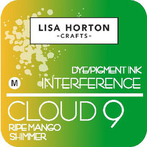 Lisa Horton Crafts Cloud 9 Interference Dye/Pigment Ink Ripe Mango Shimmer