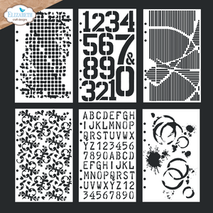 Elizabeth Craft Designs Planner Essentials Greatest Hits Collection Planner Stencils 4 (S049)