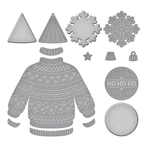 Spellbinders Paper Arts Cutting Dies Stitched Christmas Sweater (S7-237)