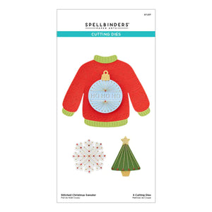 Spellbinders Paper Arts Cutting Dies Stitched Christmas Sweater (S7-237)