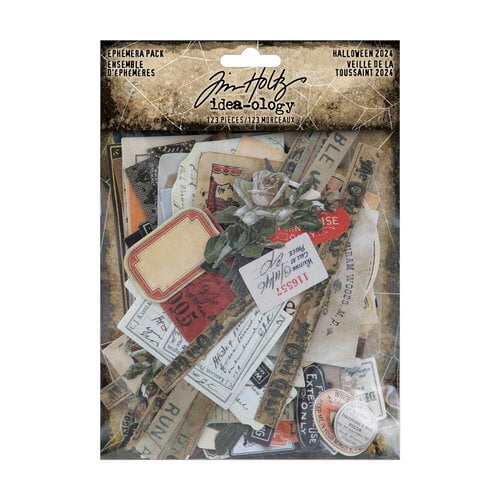 Tim Holtz idea-ology Ephemera Pack Halloween  2024 (TH94396)