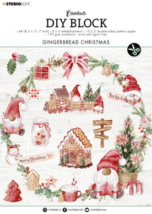 Studio Light Essentials DIY Block Gingerbread Christmas